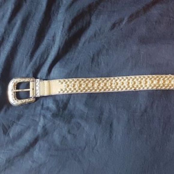 Guess Cowboy Belt with stones and silver metal embellishments - Medium - Picture 1 of 11